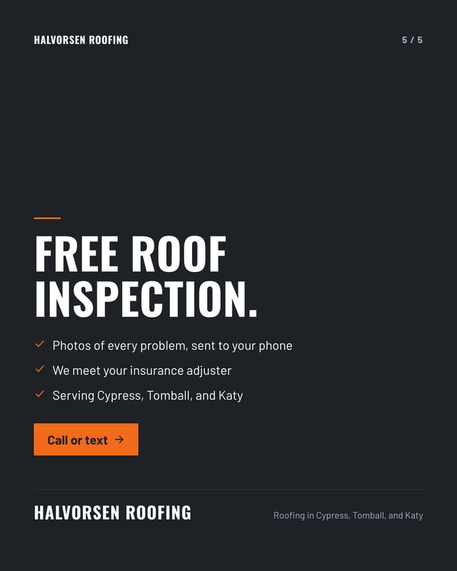 Halvorsen roofing, carousel 5