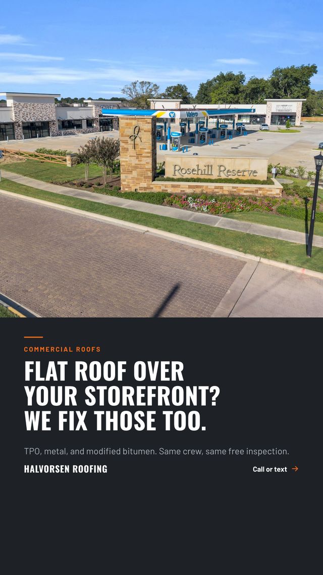 Halvorsen roofing, story